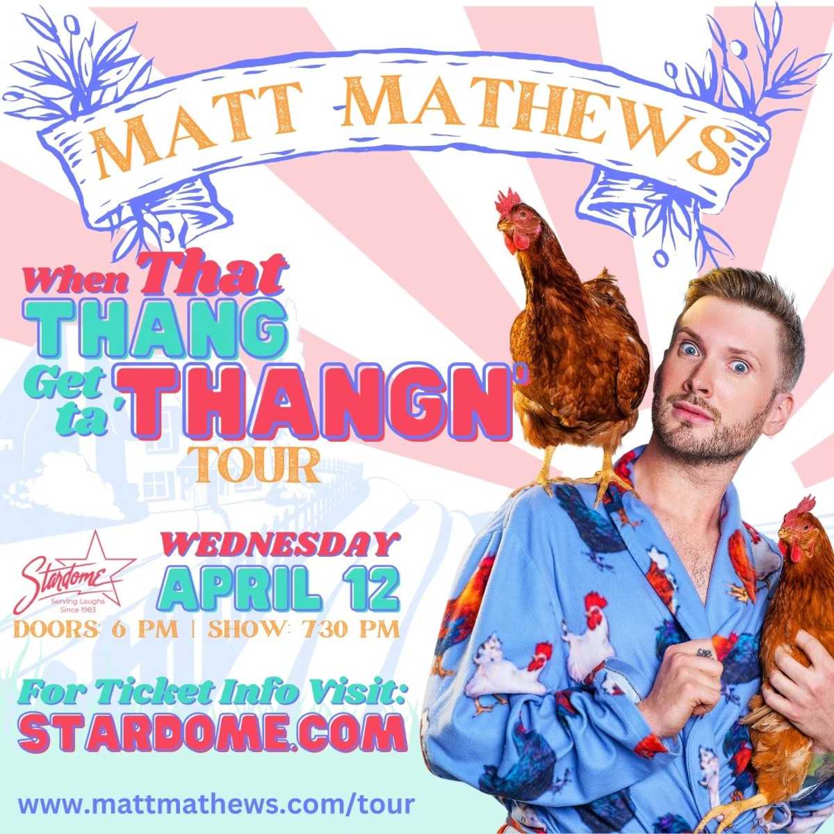 Matt Mathews Stardome Comedy Club