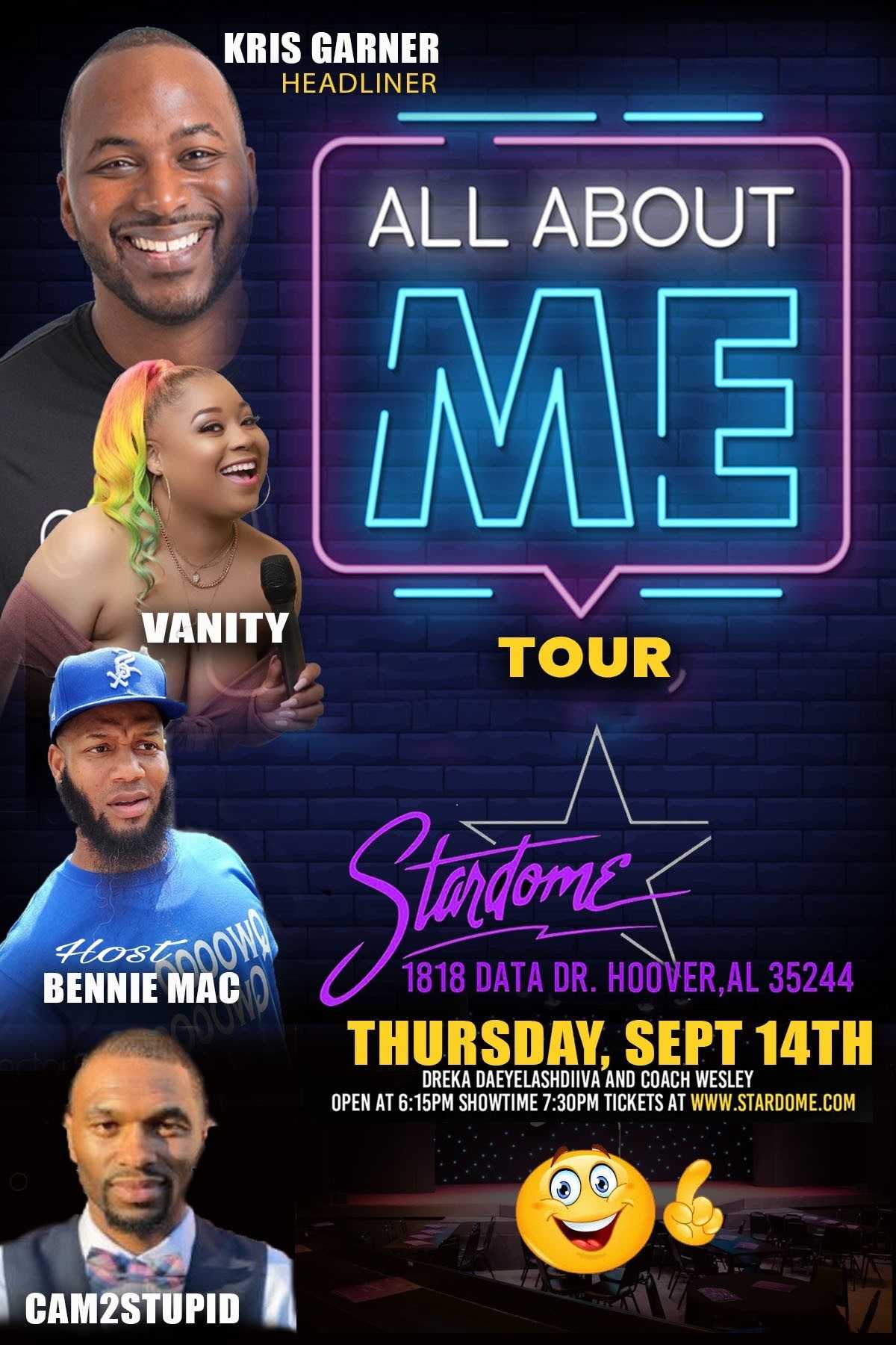 Bennie Mac- All About Me Tour | Stardome Comedy Club