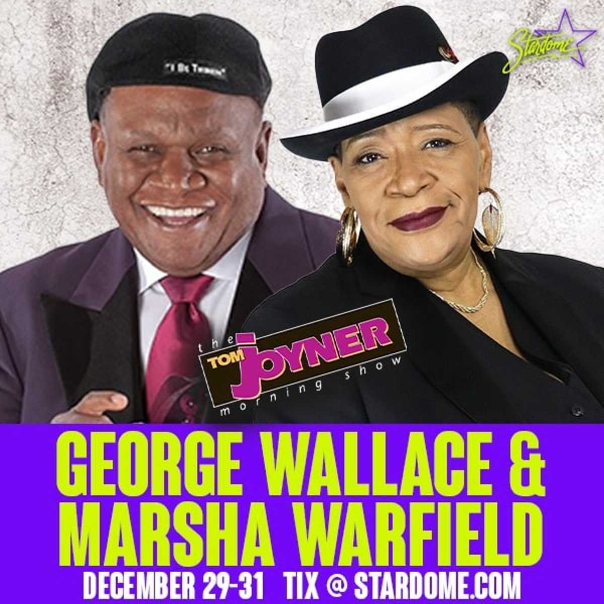 George Wallace And Marsha Warfield | Stardome Comedy Club